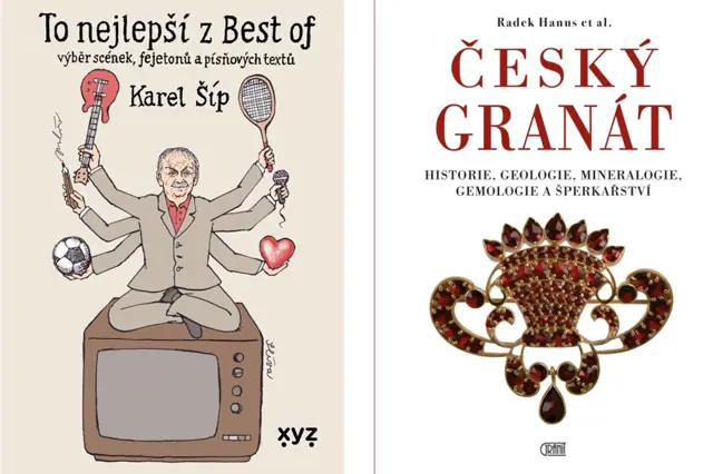 Potešte sa: To najlepšie z Best of, cena 349 Sk, vydalo XYZ, Český granát, vydal Granit, cena 359 Sk 